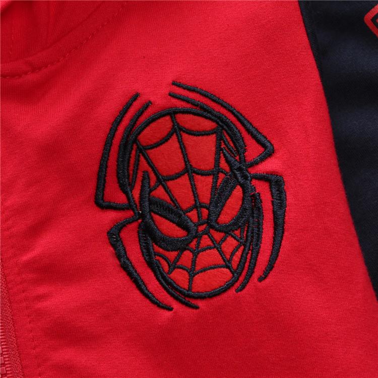 Product Introduction of Children Hoodie Coat Sweatshirt For Kids Boy Zip Cotton Spiderman Clothes Fashion Outwear 40