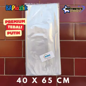 PLASTIK LAUNDRY 40 X 65 RUMA LAUNDRI BAG BINATU PREMIUM LEBIH BESAR 50 LEMBAR