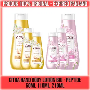 Citra UV Hand Body Lotion Bio Peptide Perfect Bright Bengkoang / Radiant Glow Pearl