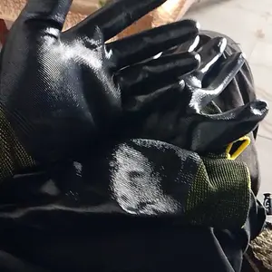 Sarung Tangan Kerja Industrial Multifungsi Gekko Grip Anti Cutting Palm Fit Karet
