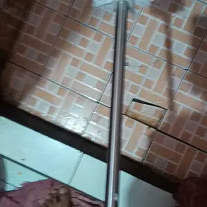 Sikat WC Bulat Gagang Stainless Cuci Kamar Mandi Toilet Gantung Awet