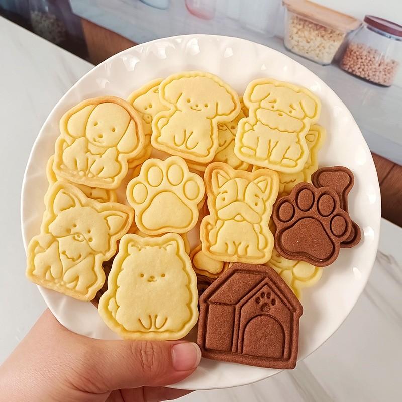 Hoạt Hình Chiikawa Khuôn Bánh Quy DIY Stampcookie Cắt Phụ Kiện Nướng Bánh