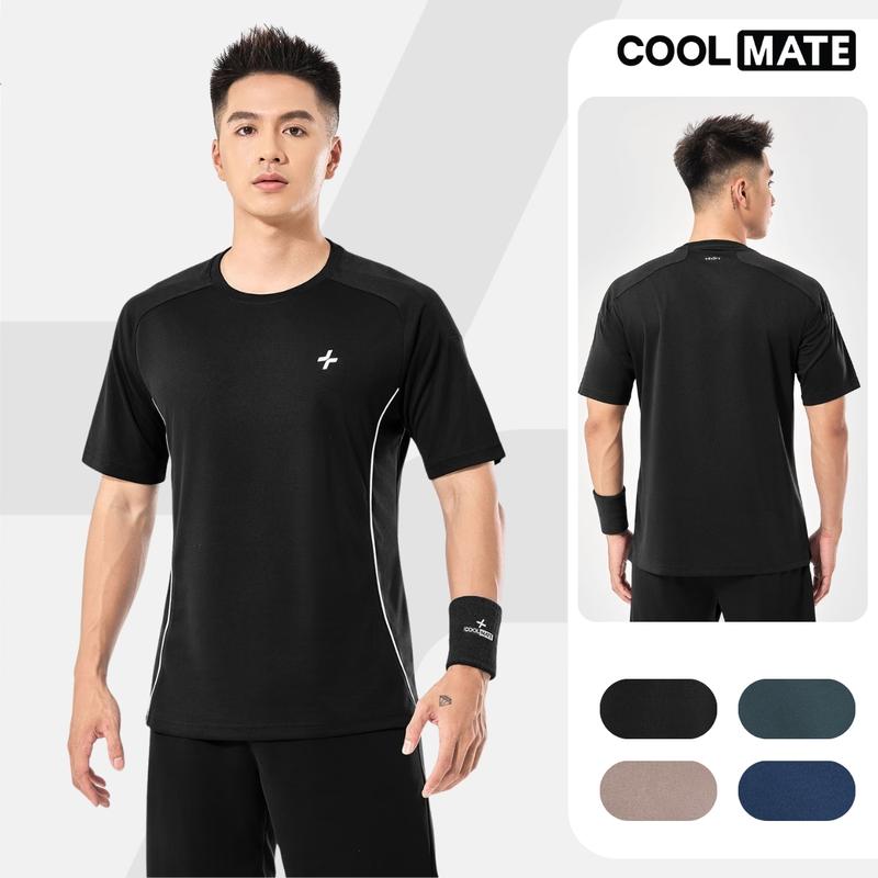 Áo thun nam thể thao cổ V FlexLine Active thoáng khí - Coolmate