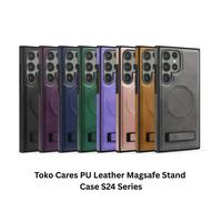 Gambar Case for Samsung Galaxy S24 Ultra SNAPFIT PU Leather Magnetic MagSafe Stand Kickstand Protective Cover Casing - Black, S24 Ultra dari Supcase Official ID Kota Administrasi Jakarta Barat 3 Tokopedia