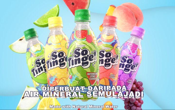 Product Introduction of (6 Bottle) Spritzer So Tinge Grape Lemon Lime Citrus Watermelon Lychee Sprakling Carbonated Water Drink VIDA Haus BOOM 0