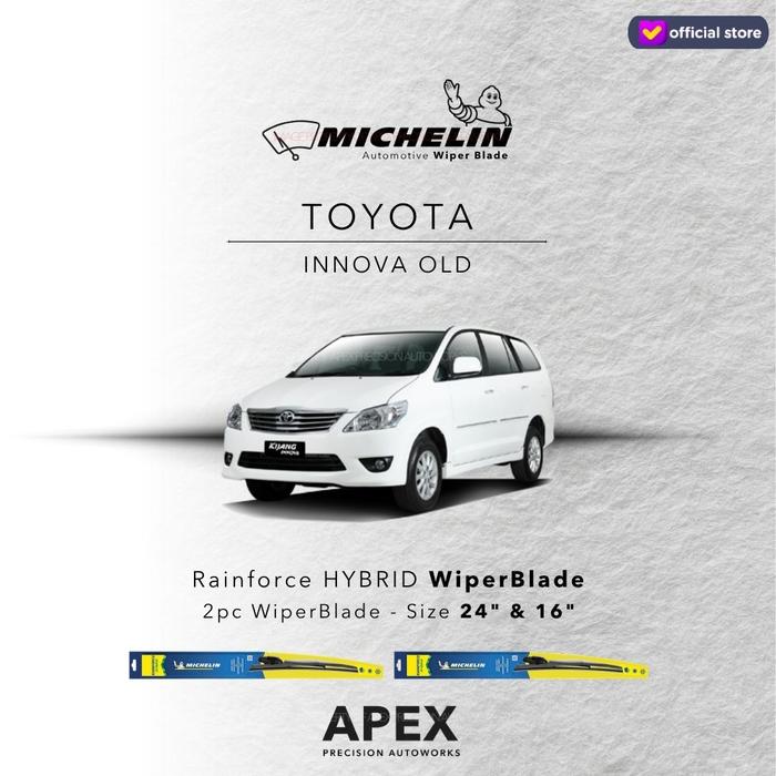 Gambar MICHELIN RAINFORCE HYBRID WIPER FOR INNOVA OLD dari APEX PRECISION AUTOWORKS Kota Tangerang Tokopedia