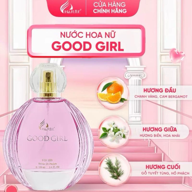  GOODGIRL - NƯỚC HOA DÀNH CHO NỮ  MÙI HƯƠNG KẸO NGỌT LAN TOẢ SỰ DIỆU DÀNG VÀ TIỂU THƯ CHO CÁC PHÁI NỮ 