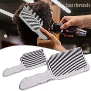 Sisir untuk cukur rambut agar hasil akurat dan presisi material plastic /Sisir Cukur Potong Rambut Fade Fading Gradasi Barbershop Salon 20cm