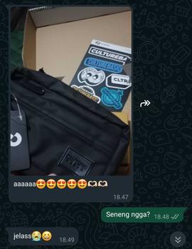 Product Review of Culture Basic | All Waistbag/Clutchbag Bundling Include Soft Box ( Waistbag/Clutchbag + Dompet + Soft Box ) Tas Selempang Pinggang Pria | Handbag Waterproof from E**n 0
