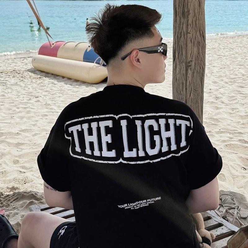 [, Tặng Kèm Hộp Vàng] Áo Thun Over Boxy “ THE LIGHT VER 1 “ 280GSM cotton 2 chiều ( Đã xử lí co rút ) // THELIGHT BRAND /
