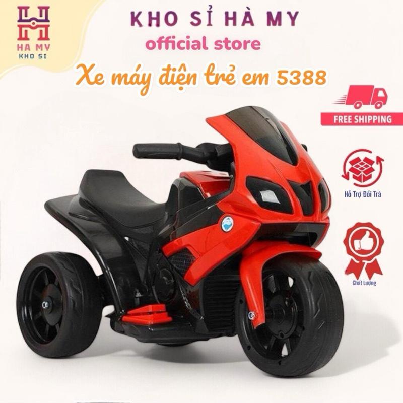 Xe máy điện cho bé 5388 VS 5288 2688 tiến lùi có đèn nhạc bảo hành 2 tháng tải trọng 45kg cho bé hot 2024 Đồ Chơi