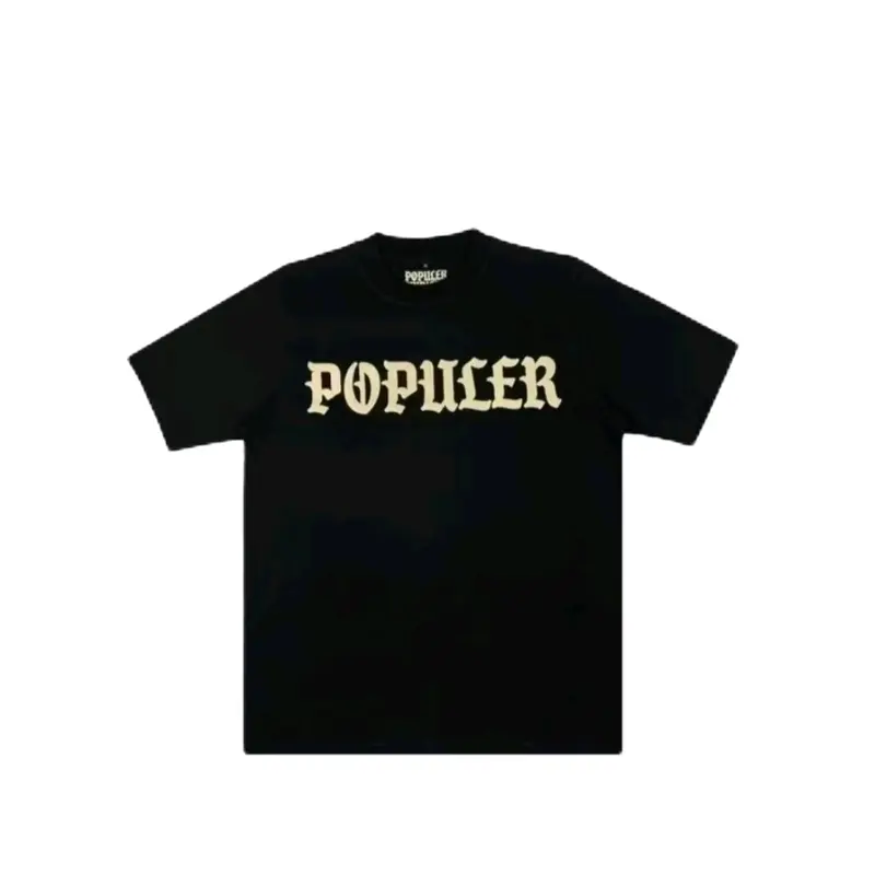 KAOS T-SHIRT POPULER POKOKNYA PULANG TELER KAOS LENGAN PENDEK PRIA DAN WANITA 1