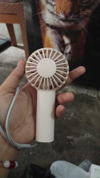 Product Review of NATA Kipas Angin Kecil Mini Fan Genggam Tangan Portable USB Rechargeable Fun 3 Kecepatan Kipas Angin Genggam Aksesoris from l**s 0