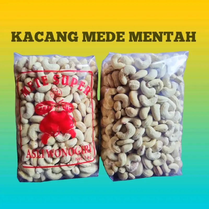 kacang mete mentah sauper 1 kg Mede Mente 0