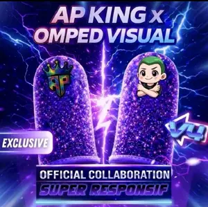 AP King Sarung Jempo V4 Bahan Baru Best Seller Kualitas Terbaik Super Responsif Exclusive Official Collaboration Hadiah 1000 Diamond