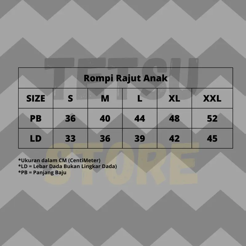 TETSU STORE - Rompi Rajut Anak Motif Salur - Atasan Anak Usia 2-12tahun - Vest Knit 7