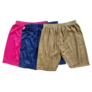 6 Pcs Shot/Celana Pendek Wanita S M L XL 3L 4L 5L 6L 3/4 Daicy Karet Nyaman Shorts Hitam