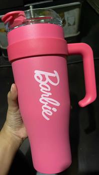 Product Review of 【COD】Tumbler Barbie 1200ml Barbie Tumbler Miniso Botol Minum Double-Layer Stainless Steel Cangkir Botol Stenlis Kopi Cup Portabel Vacuum from e** 0