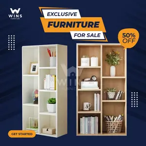 READY Wins Rak Kayu Serbaguna / Lemari Pakaian / RSG / Buku / / Make Up / Helm / Dapur / Mainan / Kosmetik / DLL