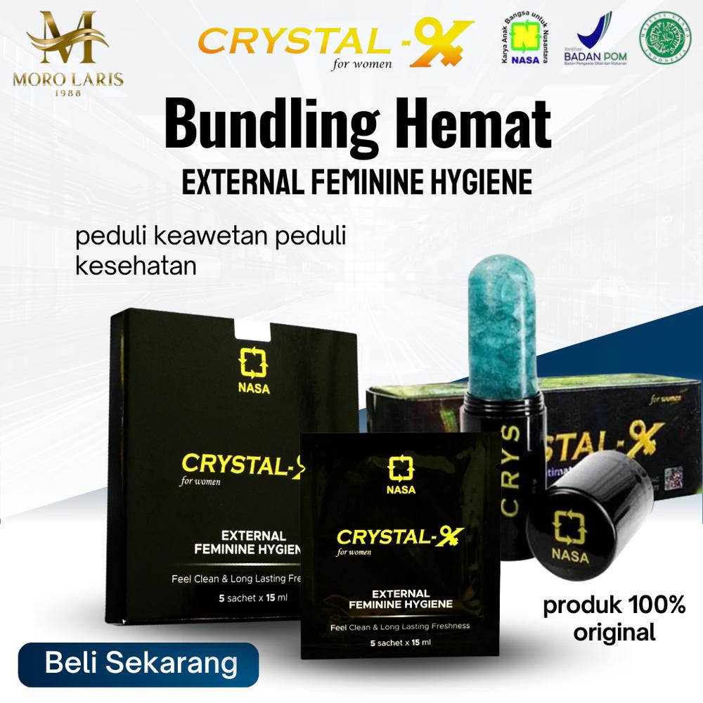 KEMASAN BARU CRYSTAL X NCX ASLI NASA CRISTAL X KRISTAL X ORI NASA ORIGINAL NASA NCX CRYSTAL TISU