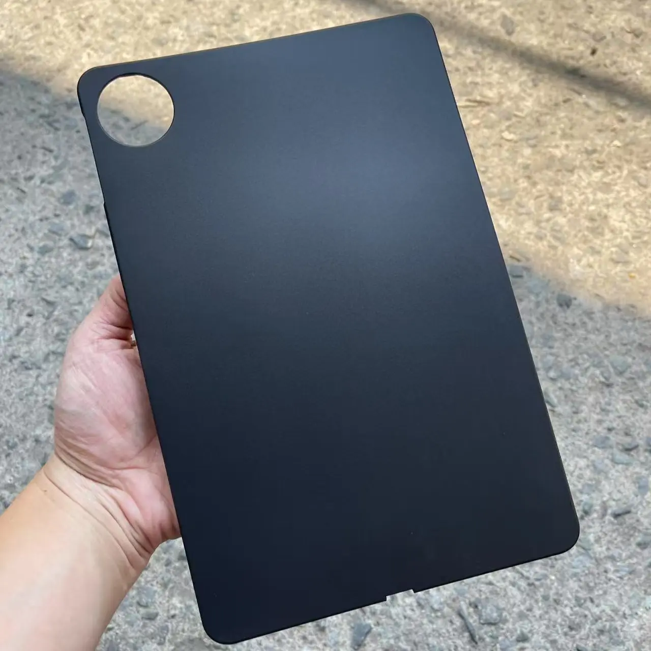 BLACK MATTE COVER COMPATIBLE WITH HONOR PAD 10 SILIKONE CASING TPU SOFTCASE