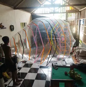 Balon udara plastik / lampion plastik jumbo  UK 1-5 meter