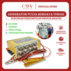 Generator Pulsa Listrik Serbaguna 12V–24V Casing Aluminium Premium | Perangkat Pendukung Penangkapan Ikan Yang Efisien