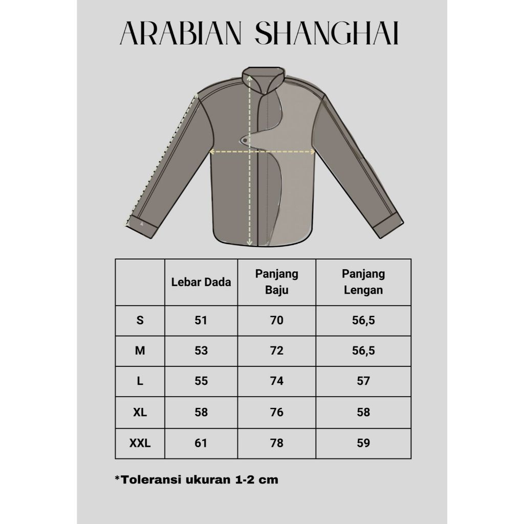 Arabian Shanghai Special Eid Collection - Kemeja Koko Pria Premium Baju Lebaran Pria Arabian Shanghai Special Eid Collection - Kemeja Koko Pria Premium Baju Lebaran Pria