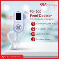 Gambar GEA Alat Pendeteksi Detak Jantung Janin / Fetal Doppler FD-200 dari My Health by GEA Medical Kab. Tangerang 1 Tokopedia