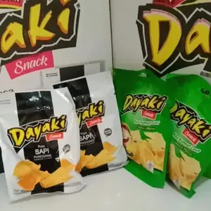 Dayaki Makanan Ringan Rasa Sapi Panggang 1 Pack 10 pcs Ideal untuk Camilan Sehari-hari Nikmati Kelezatan Istimewa dan Praktis