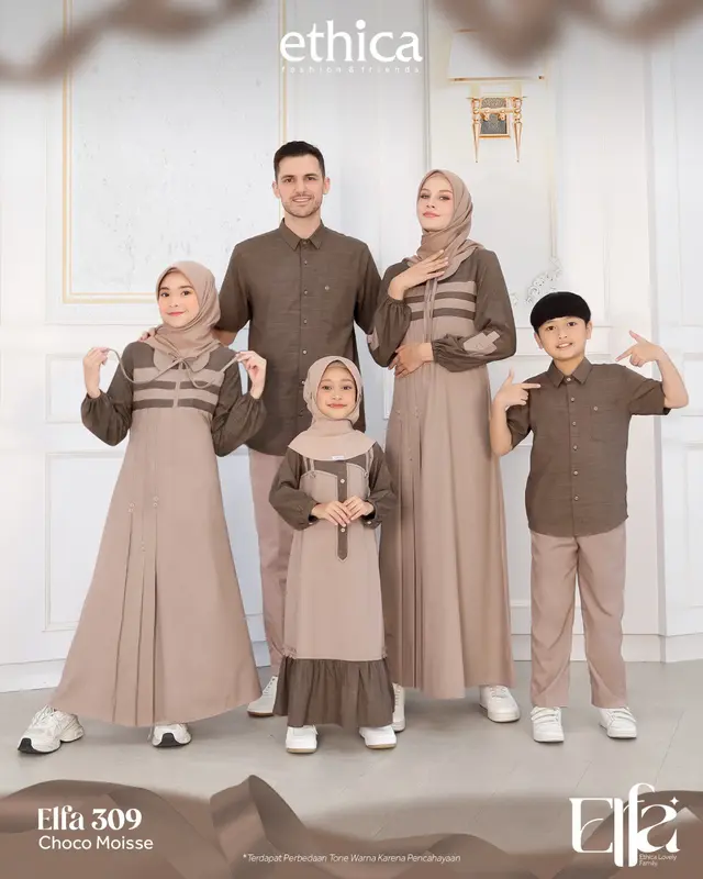 Jual Sarimbit Ethica Elfa 309 Choco Moisse Ayumi 532 Ayumi Kids 38 Kahfi 344 Kahfi Kids 244 Premium 0