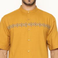 Gambar AMK Kemeja Koko Pria Lengan Pendek KK SALIM S/S Camel - XXL dari AMK Store Kab. Karanganyar 3 Tokopedia