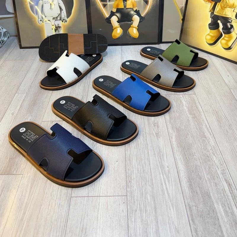 Dép Nam Chữ Hờ.[BẢO HÀNH 3 THÁNG].quai da cao cấp may bo viền.Khâu đế dấu chỉ.đế vân gỗ sắc nét.