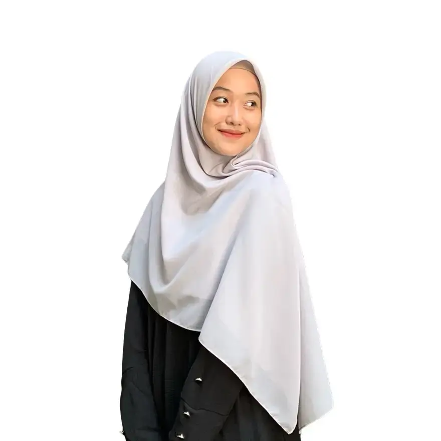 Hijab Paris Luxury Ukuran Syari 130*130 Humaira Paris Hijab Syari Premium  Kerudung Segi Empat Wanita