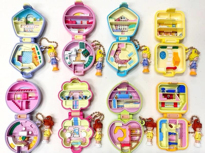 Pocket Keychains Vintage Polly Pocket Keychain Charm Series 2 - Shop | Tokopedia