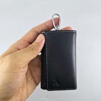 Gambar Louis Andreano Dompet Kunci LA-228 Hitam Kulit Sapi Full Grain 2 Gantungan 3 Tempat Kartu Elegan & Minimalis - HItam dari Louis Andreano Kota Administrasi Jakarta Barat 3 Tokopedia