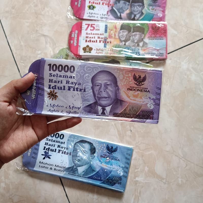 Product Introduction of PROMO DISKON 50% Amplop Lebaran Panjang Bentuk Uang 50 pcs 2025 14