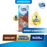 Gambar Frisian Flag Purefarm Susu UHT Sereal Cokelat 225ml [6 pcs] dari Frisian Flag Official Store Kota Administrasi Jakarta Utara 1 Tokopedia