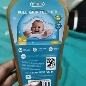 Dr.isla Teether Bayi BPA Free Bahan Keamanan Silikon Kelas Makanan Mainan Gerinda Gigi Bayi YJ01