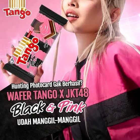 TANGO JKT 48 WAFER RASA BLACKPINK LIMITED EDITION NETTO 35 GR X 10 PCS 3