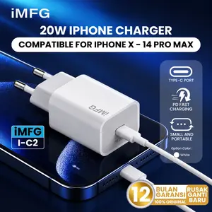 iMFG i-C2 Kepala Charger Type C Fast Charging PD20W