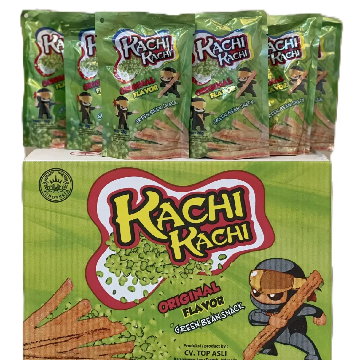 Cemilan Kacang Polong Rasa Kachi-Kachi Pack Isi 10 dari CIKI - Food
