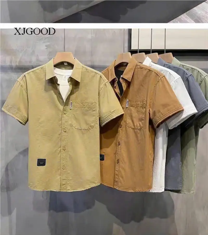 Áo Sơ Mi Nam Thêu Logo Cực Đẹp Vũ Thiên Store ( Không kèm quần)