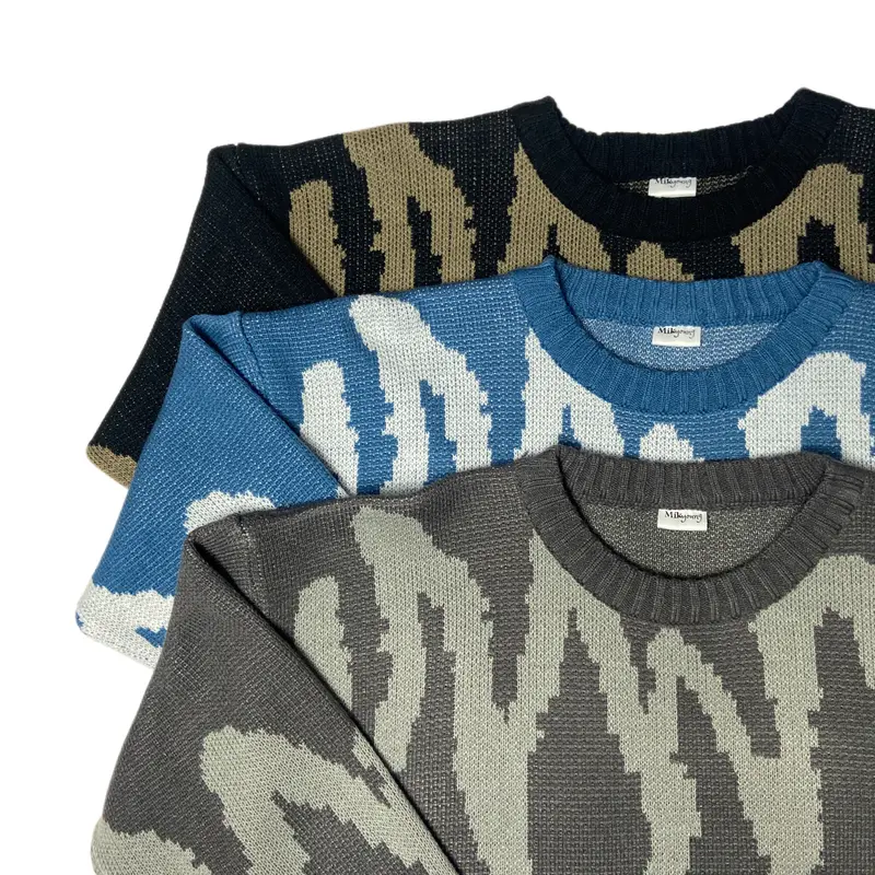 MIKYOUNG - SWEATER RAJUT UNISEX RAYI