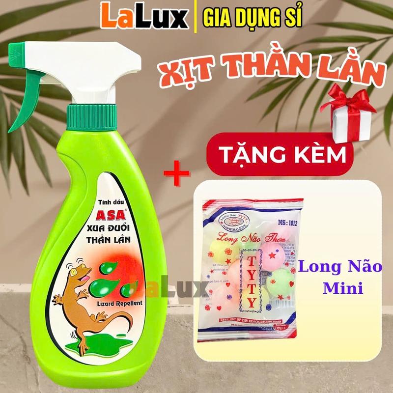 Chai Xịt Xua Đuổi Thằn Lằn - Tinh Dầu Xua Đuổi Thạch Sùng Lalux