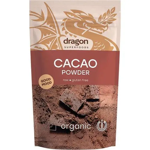 Dragon Superfoods Organic Cacao Powder 200g Beverage Mixed