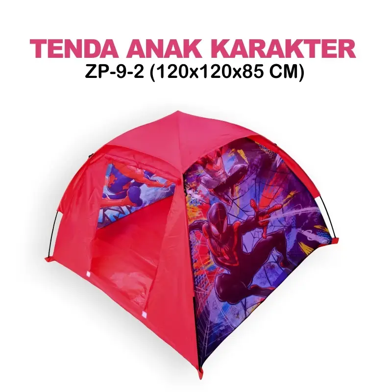 TENDA ANAK KARAKTER || TENDA CAMPING ANAK || TENDA KEMAH MOTIF || TENDA RUMAH BERMAIN ANAK