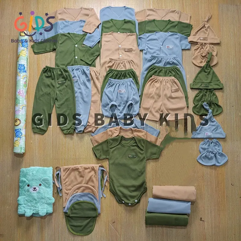 Gids Baby 53 Pcs Perlengkapan Baju Bayi Baru Lahir Gift Set Kado Paket Lahiran Lengkap Parsel newborn 6