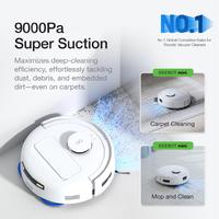 Gambar ECOVACS DEEBOT MINI Robot Vacuum Cleaner Compact But Powerful | LDS LiDAR & Line Laser | ZeroTangle 2.0 Anti-Tangle Tech | Vakum Sapu Mop Pel - Purple dari Ecovacs Indonesia Kota Tangerang 5 Tokopedia