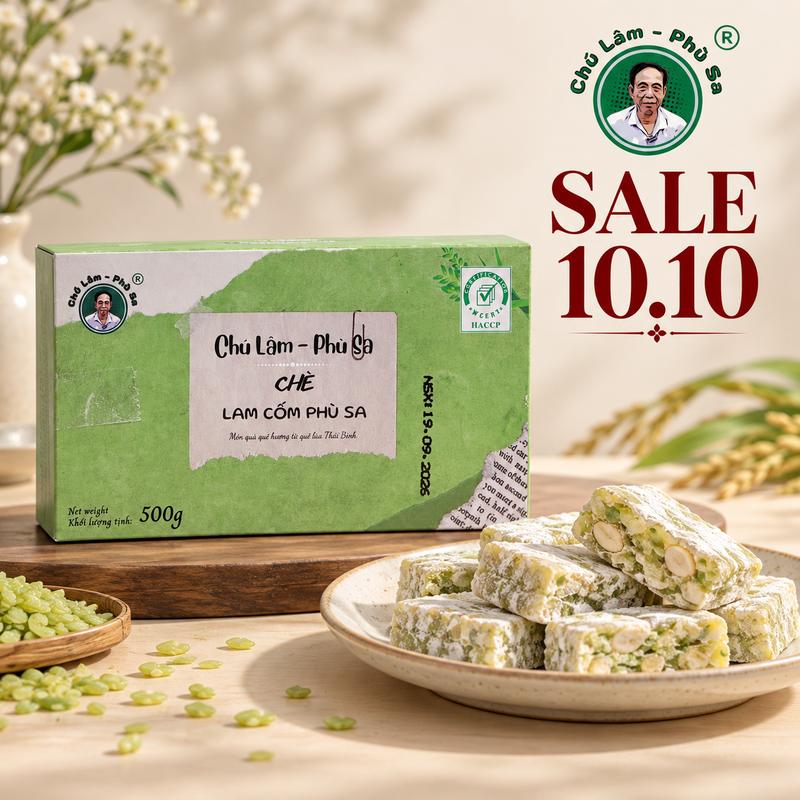 Bánh Chè Lam hiệu Chú Lâm Phù Sa 300g-500g